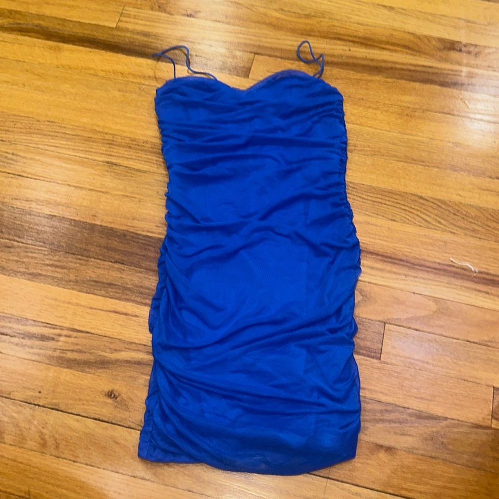Princess Polly Blue Dress Size 6
